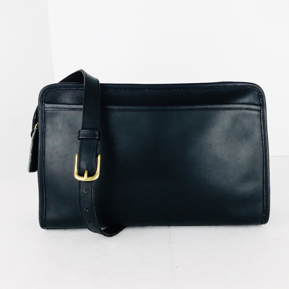 Coach Handbags - Near Mint! Vintage Coach Black Swagger Bag